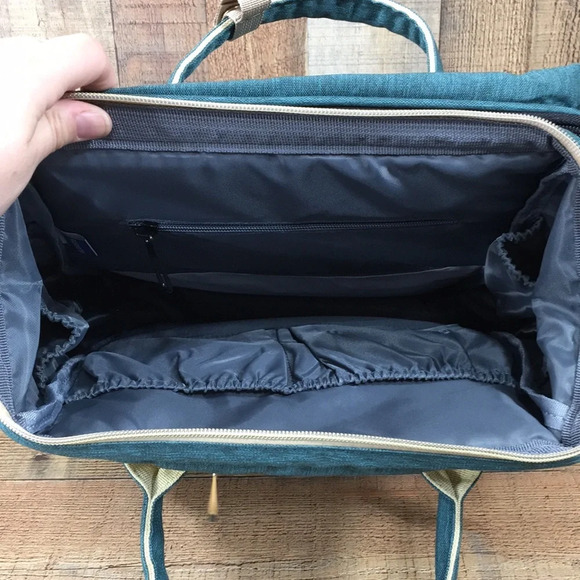 Zounich Blue Multifunctional Baby Diaper Bed Bag Travel‎ Backpack - Picture 7 of 16